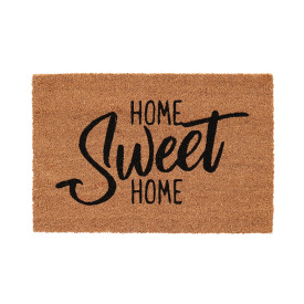 "Home sweet home" feliratos kókuszrost lábtörlő 60x40 cm