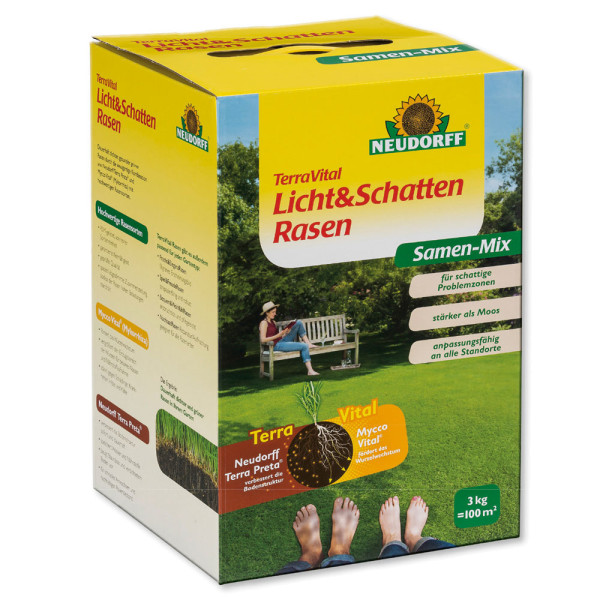 TerraVital Lich&SchattenRasen Fűmag-Mix