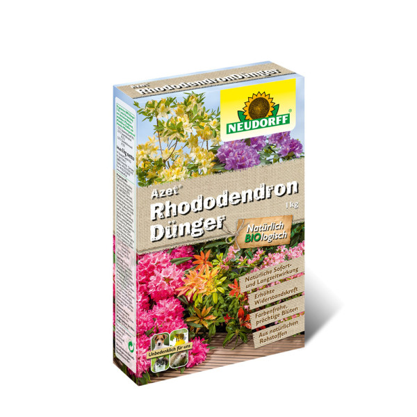 Azet rhododendron trágya