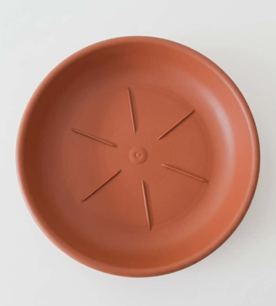 Alátét hordó alakú kaspóhoz 17 cm terracotta