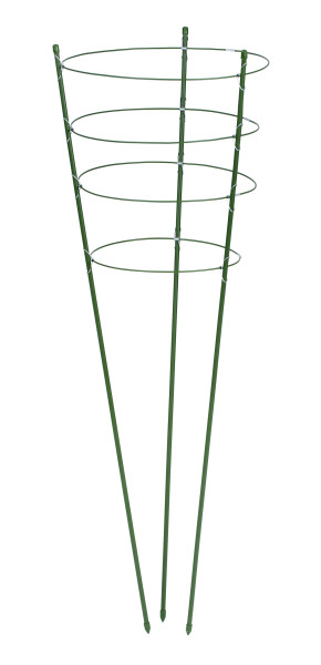 Virágtámasz 3 db gyűrűvel 60 cm