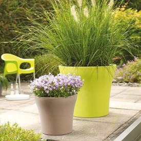 Style cserép szürkésbarna 40 cm