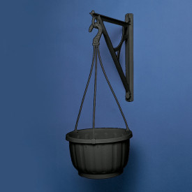Függőcserép tartó antracit 32 cm