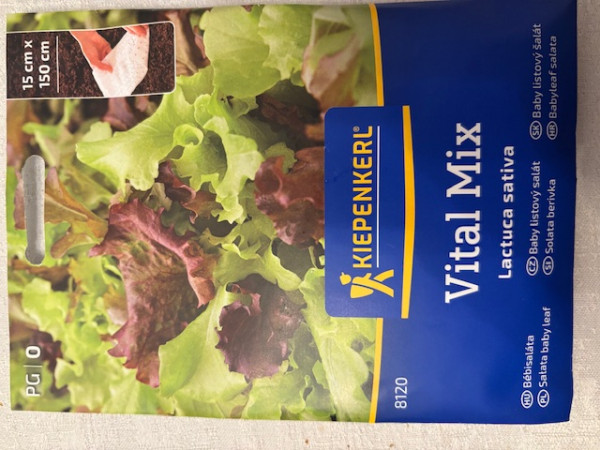 Tépősaláta Vital Mix vetőszőnyeg