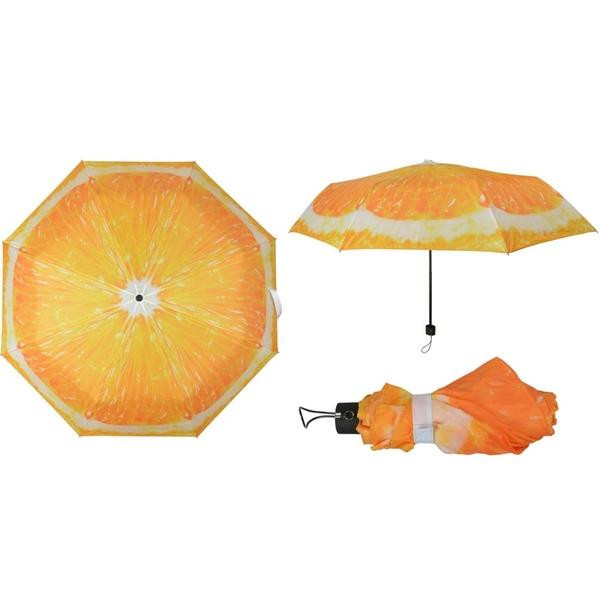Narancs mintás esernyő